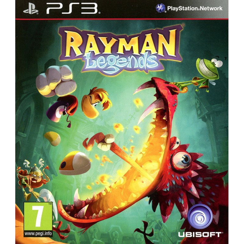 JOGO RAYMAN LEGENDS SEMI NOVO PARA PS3