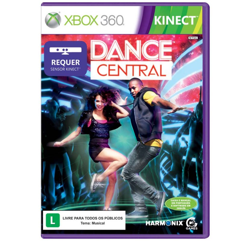 JOGO DANCE CENTRAL XBOX 360