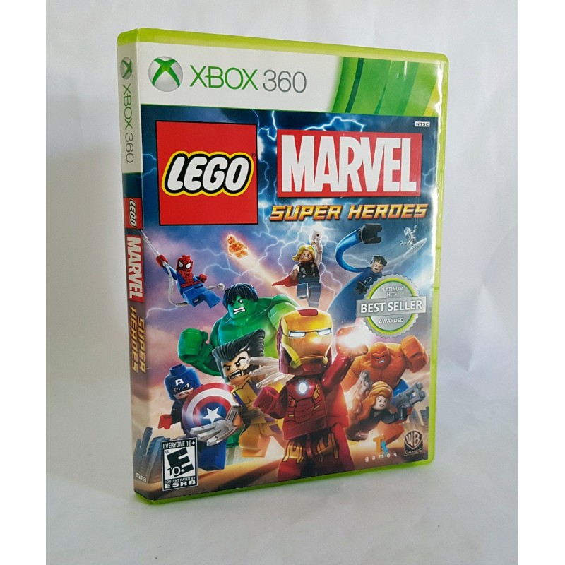 JOGO LEGO MARVEL SUPER HEROES XBOX 360