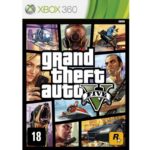JOGO GRAND THEFT AUTO V FIVE SEMI NOVO PARA XBOX 360