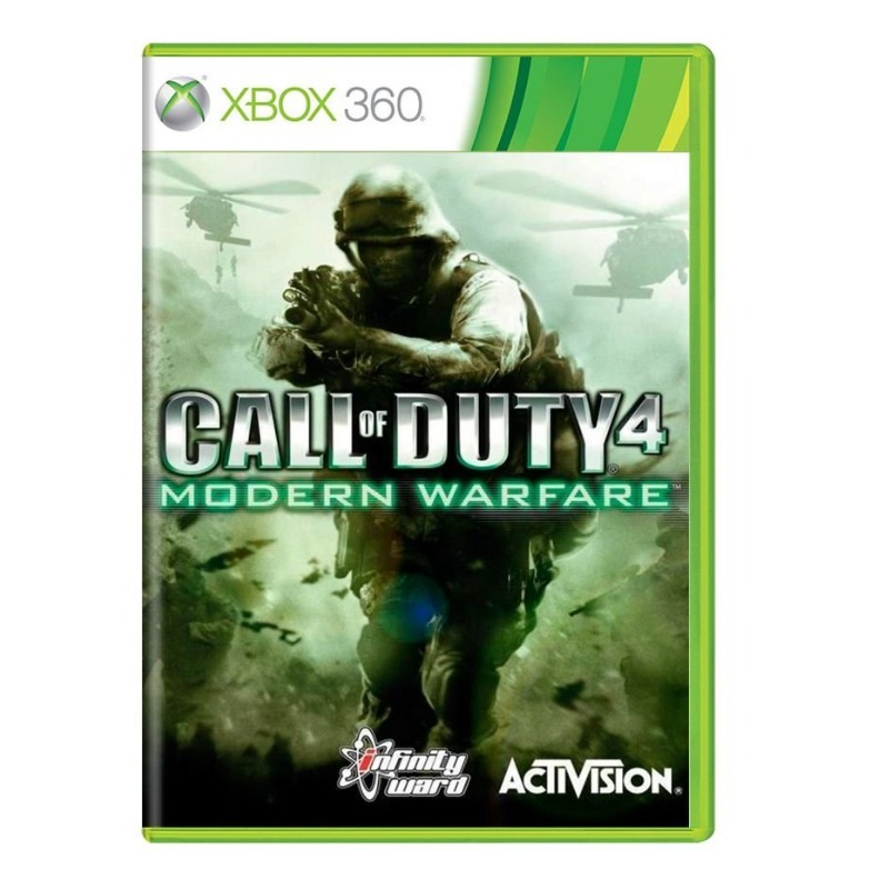 CALL OF DUTY 4 MODERN WARFARE SEMI NOVO XBOX 360