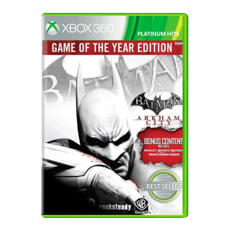 Batman: Arkham Asylum + Arkham City Ps3 - WB GAMES - Jogos de Ação