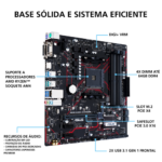 PLACA MÃE ASUS PRIME B450M-GAMING/BR - Imagem 3