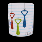 CANECAS PERSONALIZADAS DIA DOS PAIS - GRAVATA COM FOTO