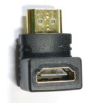 Adaptador Hdmi 90 Graus Em L Macho X Fêmea 1.4 P/ Tv Painel