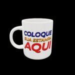 Caneca personalizada com estampa enviada pelo cliente.