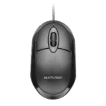MOUSE USB MO300 1200 DPI PRETO - Imagem 4