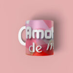 Caneca personalizada amor de mãe.