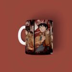Caneca personalizada personagens Atack on Titan