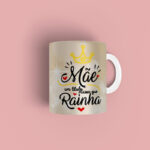 Caneca personalizada Mãe um titulo maior que rainha