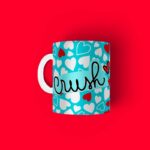 Caneca personalizada namorados Crush, eu te amo