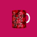 Caneca personalizada namorados eu amo você love - Imagem 2