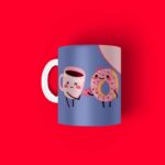 Caneca Personalizada Tema Namorados Você Me Completa Biscoito - Imagem 2