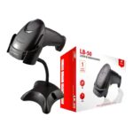 Leitor de código de barras laser LB-50 com suporte