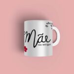 Caneca personalizada Amor de Mãe não tem igual - Imagem 2