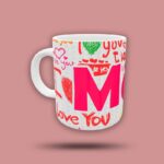 Caneca personalizada Mãe I Love You