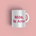 Caneca personalizada Feliz dia das Mães Te amo - Imagem 2