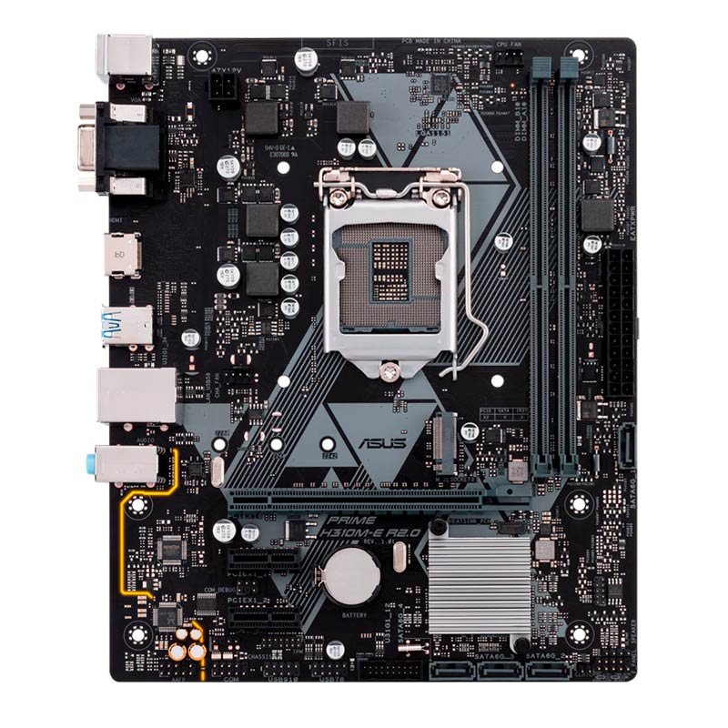 13356054246_Asus-h310-2.jpg Placa mãe Asus H310M-E R2.0/BR - Imagem 2