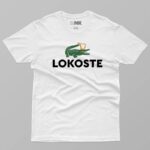 Camiseta Meme Nerd Geek Loki Lokoste branca malha PP