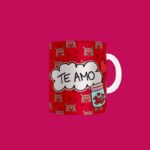 Caneca personalizada namorados Amor da minha vida - Imagem 2