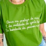 Camiseta feminina Deus me proteja de mim - Imagem 2