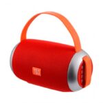 Caixa Caixinha De Som Bluetooth Portátil Com Alça VermelhoTG112