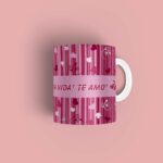 Caneca personalizada Mãe Você é minha Vida - Imagem 2