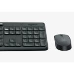 Kit Teclado E Mouse Sem Fio Logitech Mk235, Resistente A Agua, Cinza, Abnt2 - Imagem 2