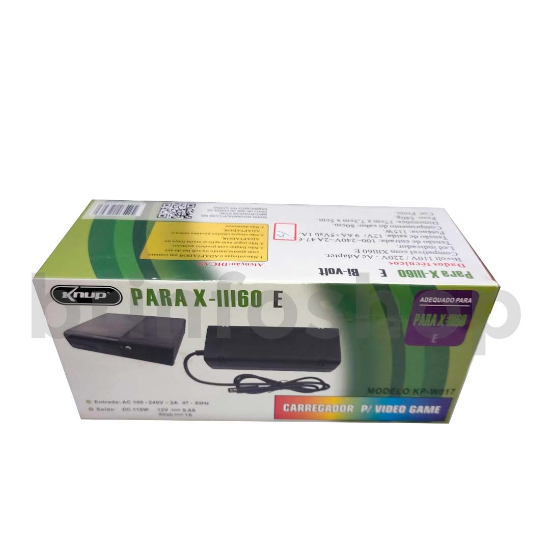 Fonte Xbox 360 Super Slim Original 110v