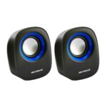 Caixa De Som 2.0 USB, 6W RMS,  Azul - Mymax
