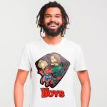 Camiseta The Boys Homer Bart Soldier Boy E Capitão Pátria - Imagem 4
