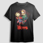 Camiseta The Boys Homer Bart Soldier Boy E Capitão Pátria