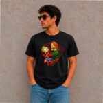 Camiseta The Boys Homer Bart Soldier Boy E Capitão Pátria