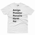 Camiseta branca Sinônimos Pai - Imagem 2