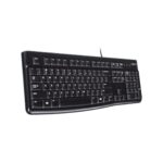 Teclado Logitech K120 QWERTY português Brasil cor preto - Imagem 2