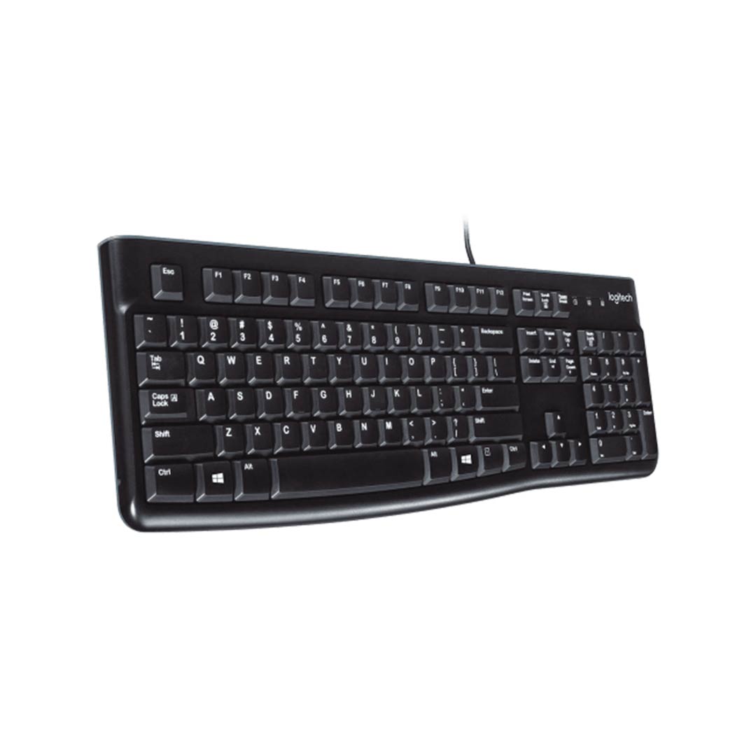 k120-2-1.jpg Teclado Logitech K120 QWERTY português Brasil cor preto - Imagem 2