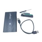 Case Para Hd Externo 2.5 Sata Notebook Usb 2.0 ssd e Capa de Couro LEHMOX