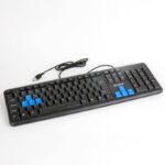 Teclado USB Gamer Starter B-MAX fio Portugues Brasil preto - Imagem 2