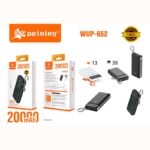 Power Bank Carregador Portátil 20000MAH PEINING WUP-652 - Imagem 2