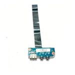 Placa de Som e USB para Notebook Itautec A7520/A7420 - Modelo 6-71-W2408-D03 GP (Seminovo) - Imagem 2