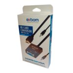 Cabo Conversor HDMI A para VGA Fêmea com Áudio - Exbom CC-HVA100 - Imagem 3