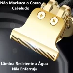 Máquina Profissional para Barbearia - Acabamento de Corte Pezinho e Barba - Imagem 4