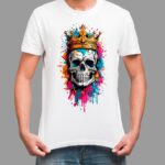 Camiseta Exclusiva Caveira Real - Qualidade Premium e Estilo Único