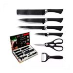Kit Completo do Chef - Conjunto de Facas e 8 Acessórios para Churrasco e Cozinha em Aço Inox | Inclui Facas, Amolador e - Imagem 3