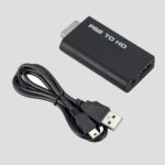 Adaptador Conversor PS2 Áudio e Vídeo (AV) para Cabo HDMI – Alta Qualidade