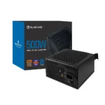 Fonte ATX 500W Bluecase BLU500-EPFCBX – Potência Real, PFC Ativo, Proteção Total, Cooler Silencioso e Cabo Incluso!
