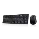 Kit Teclado e Mouse Sem Fio ABNT2 2.4GHz BK-S1000F Exbom - Imagem 2