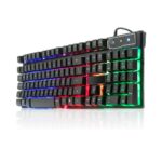 Teclado Gamer com Iluminação RGB ABNT2 Exbom BK-151C – Conexão USB, Switch de Membrana, Layout Brasileiro - Imagem 2