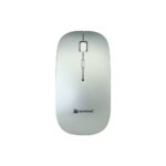 Combo Teclado e Mouse Sem Fio Ultra-Slim Peining FR-3001M – Padrão ABNT2, Apoio Ergonômico, Mouse Ambidestro, Cor Prata - Imagem 3