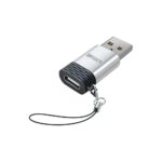 Adaptador OTG USB macho para Tipo C fêmea